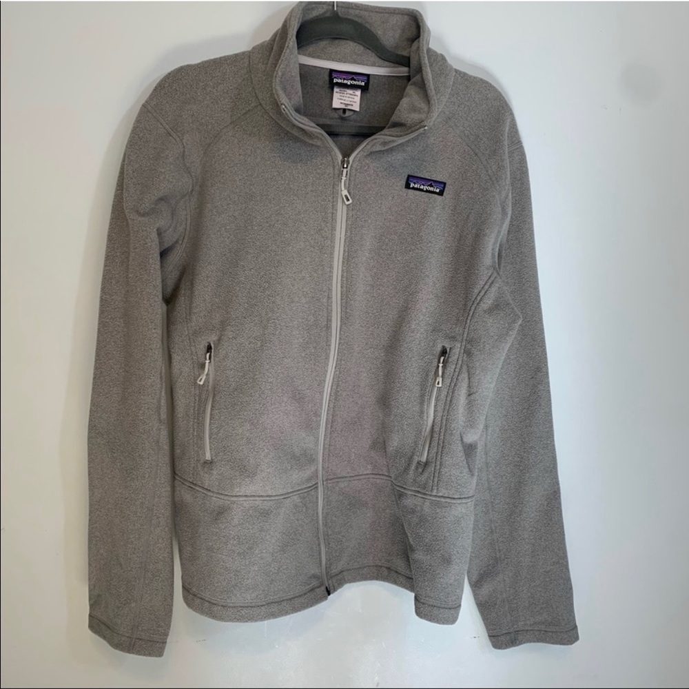 Patagonia | Full Zip Lightweight Fleece Gray XL